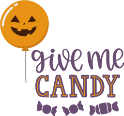 Halloween Logo Smiley Icon For Trick Or Treat - Happy Png