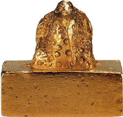 King Of Na Gold Seal Knob Front - Statue Png