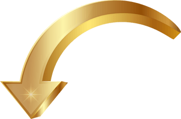 Arrow Gold Png Clip Art Image