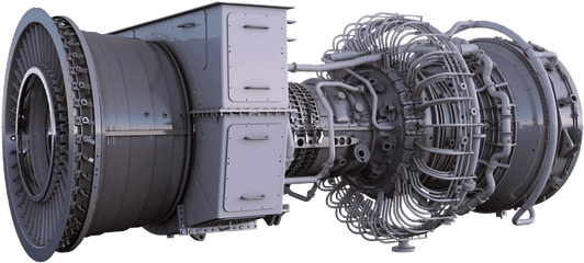 Lm6000 Aeroderivative Gas Turbine - Gas Turbine Png