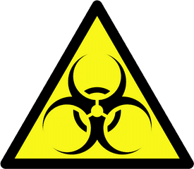 Biological Hazard Symbol - Pandemic Sign Png