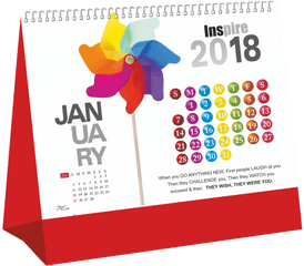 Download 2018 Table Calendars - Table Calendar 2018 Png Table Calendar 2018 Png