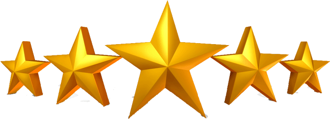 Download Hd 5 Gold Star Png - 5 Star Logo Png