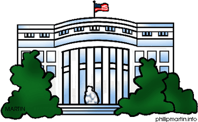 Pioneer Elementary School - White House Clipart Simple Png