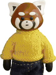 No Nein Gif - Sticker Gif Red Panda Png