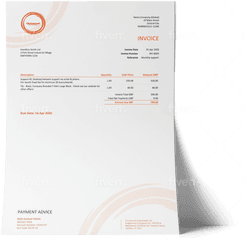 Design Branded Xero Invoice Templates By Zuixdesign Fiverr - Document Png