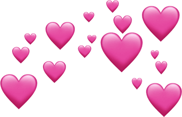 Free Png Pink Emoji Hearts Image - Transparent Emoji Hearts Png