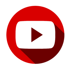 Youtube Play Icon Circle Png Image - Transparent Background Circle Youtube Logo