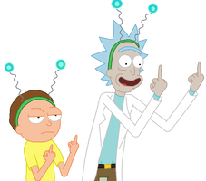 Rick And Morty Hd - Free PNG