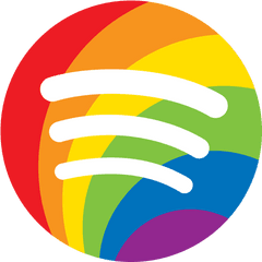 Mac Os X Dock - Spotify Pride Logo Png