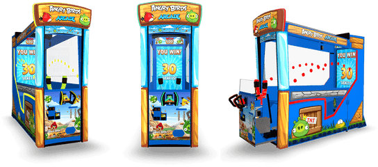 Angry Birds Arcade Game Oem Parts Service U0026 Manuals - Arcade Cabinet Png