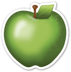 Apple Emoji Png 3 Image - Heart Emoji Png White Border