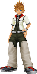 Roxas - Kingdom Hearts 2 Main Character Png