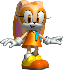 Sonic Heroes - Sonic Heroes Cream The Rabbit Png