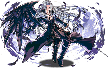 Sephiroth - Final Fantasy Sephiroth Wings Png