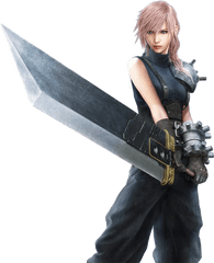 Cloud Strife Png Free Pic - Lightning Cloud Final Fantasy