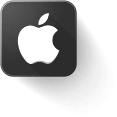 Apple Icon Wallpaper - Apple Logo Square Transparent Png