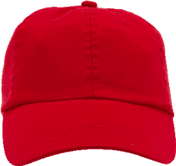 Baseball Red Cap Front Transparent Png - Red Baseball Hat Png