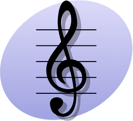 Treble Clef Png Music - Symbol At The Beginning Of Music