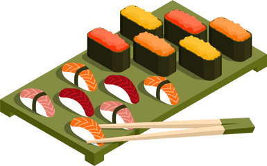 Clipart Spring Food Transparent Free - Sushi Clipart Transparent Png