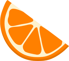 Orange Fruit Food Eating Vector - Orange Stickers Png