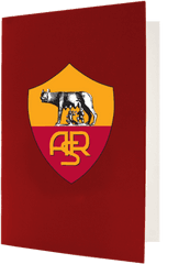 As Roma Fanatico Giallo Rossi Gift Box - Emblem Png