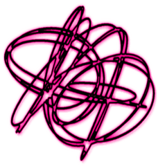 Download Mq Pink Swirls Swirl Neon - Circle Png Image Dot