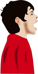 Clipart - Cartoon Image Of Neck For Kids Png