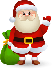 Download Free Vector Material Claus Christmas Santa - Clipart Transparent Background Christmas Png