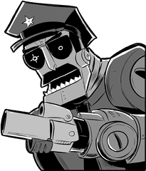 Robot Axe Cop Icon Free Download As Png And Ico Formats - Cop Car Free Png