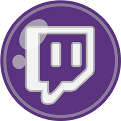 Social Twitch Icon Png Transparent