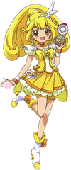 Glitter Force Cure Peace Png Image