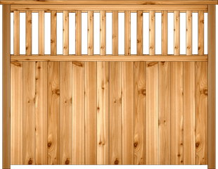 Wooden Fence Png - Plank