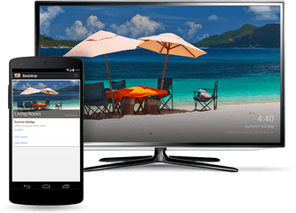 Chromecast Update Brings Backdrop - Chromecast Standby Png