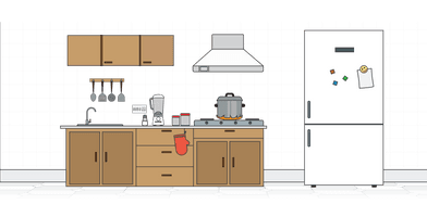 Vector Kitchen Free Clipart HQ - Free PNG