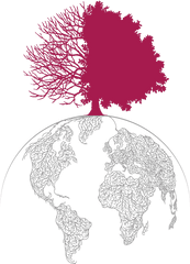Download Consultree Nicaragua - Tree Roots World Map Full Tree Roots World Map Png