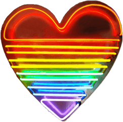 Glow Transparent Tumblr - Heart Png
