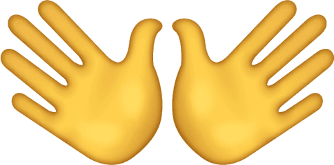 Hand Emoji [Free Download IOS Hand Sign Emojis] Icon File HD - Free PNG