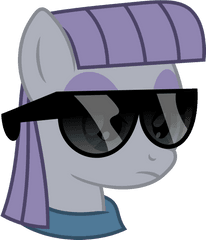 Deal With It Glasses Vector - Pinkamena Diane Pie Wearing Glasses Png