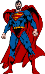 Download Superman Cleaned Up With Photoshop - Drawing Png Superman Cartoon Wallpaper Hd