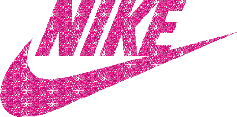 Transparent Nikes Aesthetic - Transparent Pink Nike Logo Png