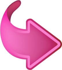 Png Pink Arrow Pointing - Facebook Share Icon Png