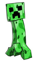 Download Hd Minecraft Creeper Png - Minecraft Creeper Png