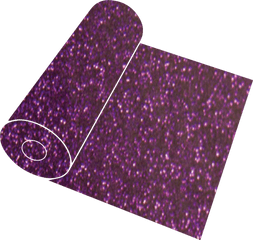 Download Hd Purple Glitter Roll - Button Png