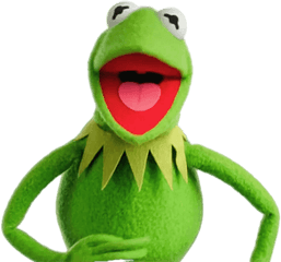 Frog Laughing Transparent Png - Kermit The Frog Laughing