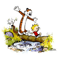 Calvin And Hobbes Image - Free PNG