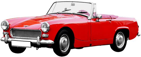 Convertible Car Png File Download Free - Vintage Convertible Car Png