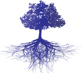 Tree Roots Png - White Pine 1137368 Vippng Tree Root Silhouette Purple