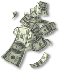 Falling Money Png In High Resolution - Transparent Background Cash Png