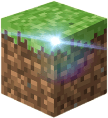 Minecraft Block Dirt Image By Toffa - Minecraft Logo Png